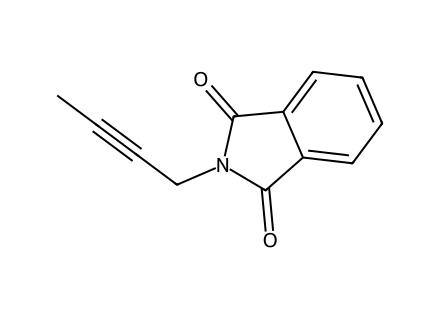 4-phthalimido-2-butyne molecular structure