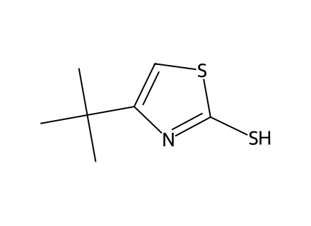 4-tert-Butyl-Thiazole-2-Thiol molecular structure