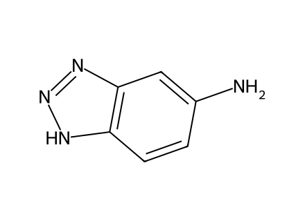 5-Amino-1H-benzotriazole molecular structure