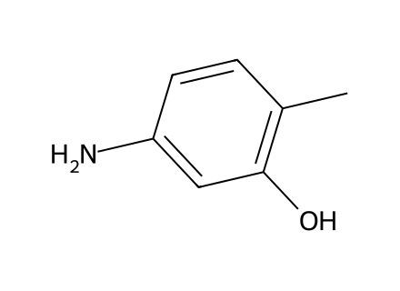 5-Amino-o-Cresol molecular structure