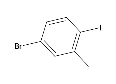 5-Bromo-2-Iodotoluene molecular structure
