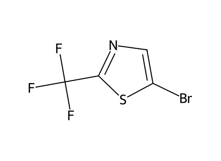 5-Bromo-2-(Trifluoromethyl)Thiazole molecular structure