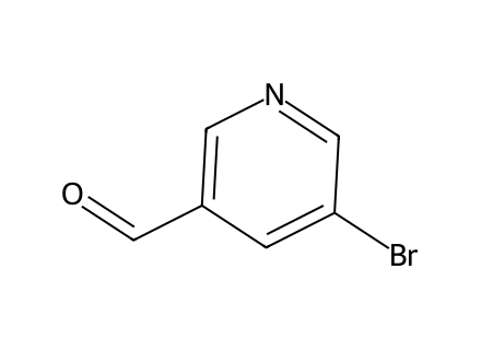 5-Bromo-3-pyridinecarboxaldehyde molecular structure