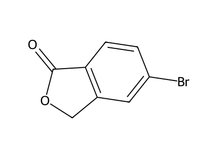 5-Bromophthalide molecular structure