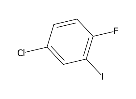5-Chloro-2-Fluoroiodobenzene molecular structure