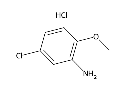 5-Chloro-2-methoxyaniline hydrochloride molecular structure
