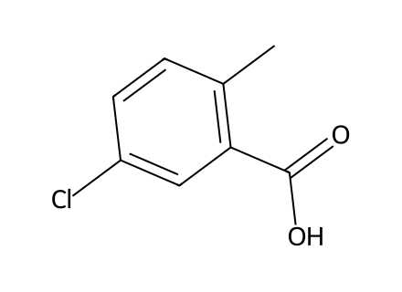 5-Chloro-2-Methylbenzoic Acid molecular structure