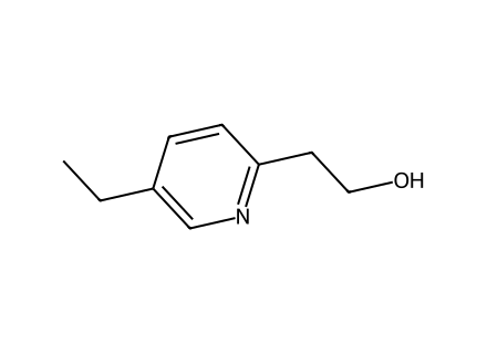 5-Ethyl-2-Pyridineethanol molecular structure