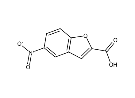 5-Nitrobenzofuran-2-Carboxylic Acid molecular structure