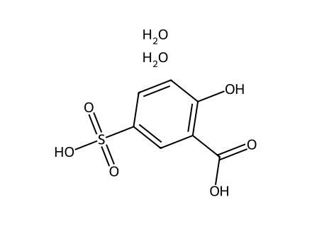 5-Sulfosalicylic Acid Dihydrate molecular structure