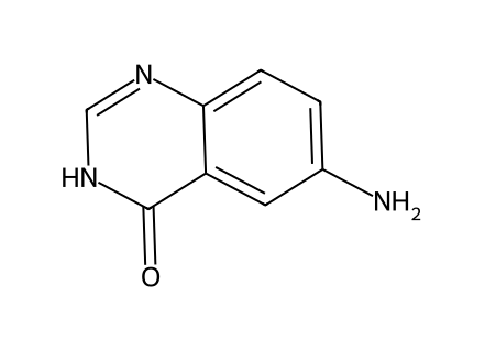 6-Amino-3H-quinazolin-4-one molecular structure