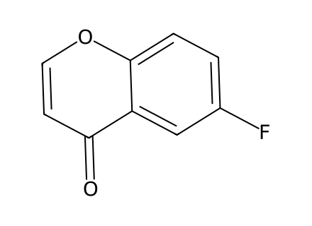 6-fluorochromone molecular structure