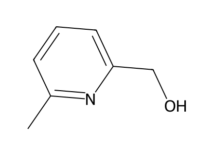 6-Methyl-2-Pyridinemethanol molecular structure