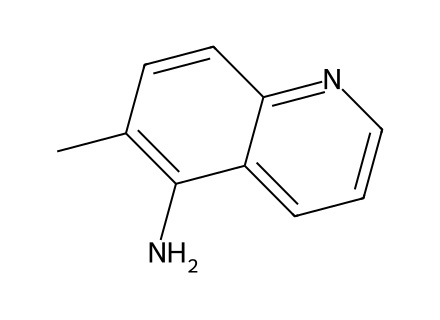 6-Methyl-5-quinolinamine structural formula