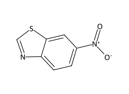 6-Nitrobenzothiazole molecular structure