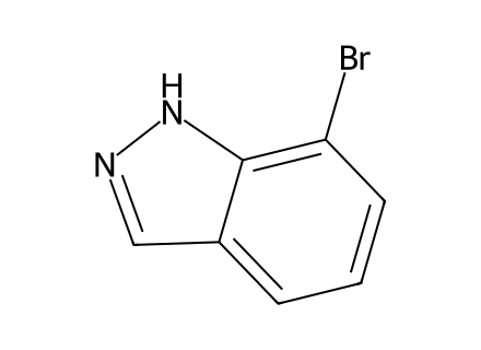 7-Bromoindazole molecular structure