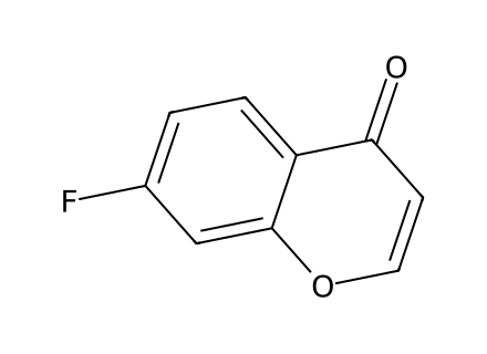 7-fluorochromone molecular structure