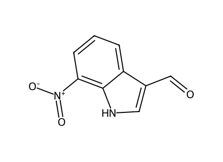 7-Nitroindole-3-Carboxaldehyde molecular structure