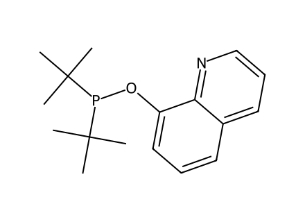 8-(Di-tert-Butylphosphinooxy)Quinoline molecular structure