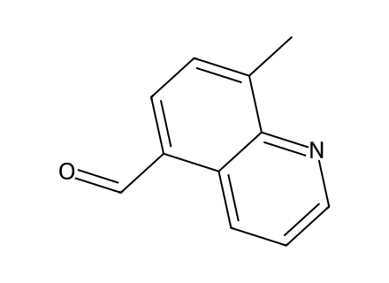 8-methylquinoline-5-carbaldehyde molecular structure