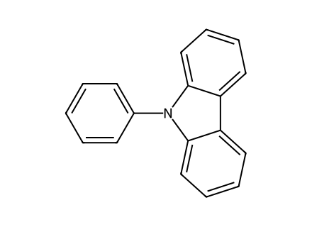 9-phenylcarbazole-sublimed-99 molecular structure