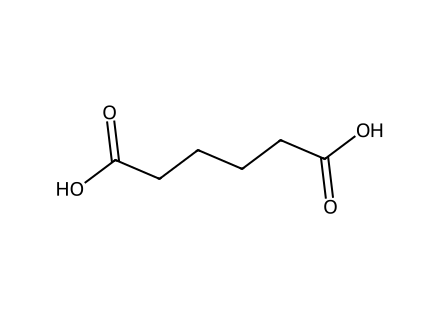 Adipic Acid molecular structure