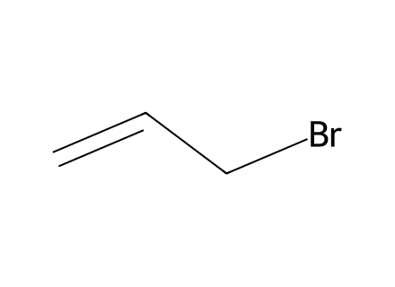 Allyl Bromide molecular structure