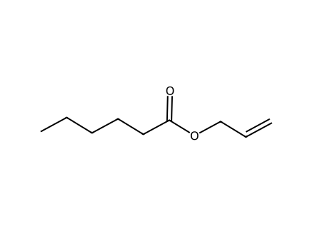 Allyl Hexanoate molecular structure