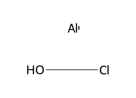Aluminium Chlorohydrate (ACH) molecular structure