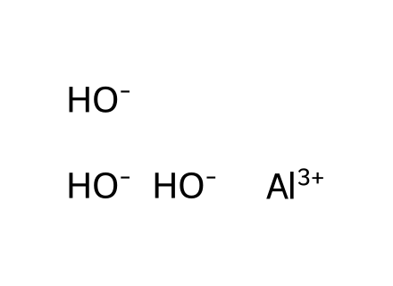 Aluminium Hydroxide molecular structure