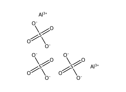 Aluminum Sulfate molecular structure