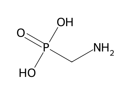 (Aminomethyl)Phosphonic Acid molecular structure
