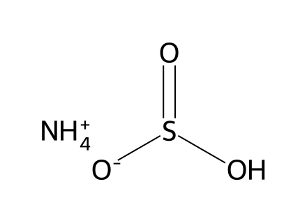 Ammonium Bisulfite Solution molecular structure