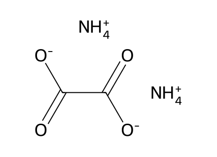 Ammonium Oxalate molecular structure