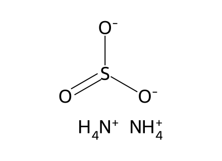 Ammonium Sulphite Solution molecular structure