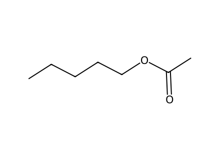 Amyl Acetate molecular structure
