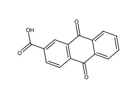 Anthraquinone-2-Carboxylic Acid molecular structure