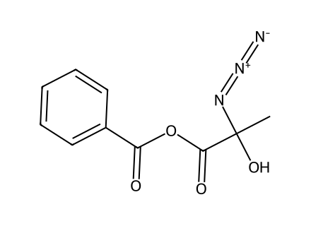 Azido-O-Benzoyl Lactic Acid molecular structure