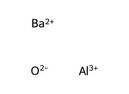 Barium aluminum oxide, Technical Grade molecular structure