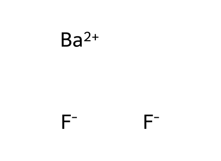 Barium Fluoride molecular structure