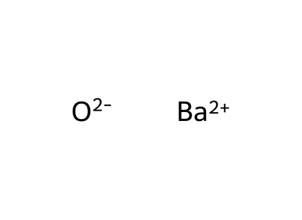 Barium Oxide molecular structure