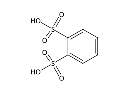 Benzene Disulfonic Acid molecular structure