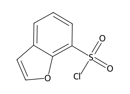 Benzo[b]furan-7-sulfonyl chloride molecular structure