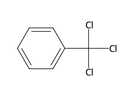 Benzotrichloride molecular structure
