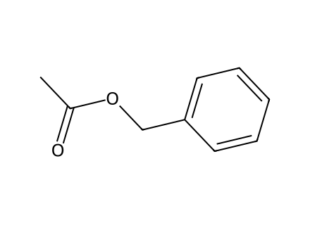 Benzyl Acetate molecular structure