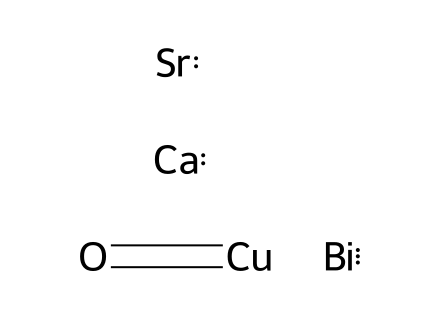 Bismuth Strontium Calcium Copper Oxide molecular structure