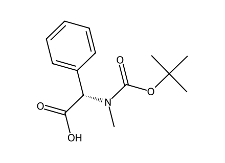 Boc-Nalpha-methyl-L-phenylglycine molecular structure