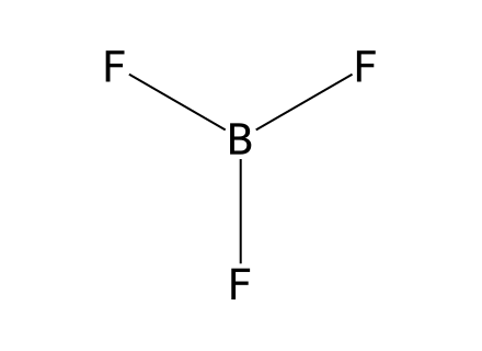 Boron fluoride molecular structure