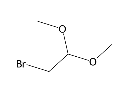 Bromoacetaldehyde Dimethyl Acetal molecular structure