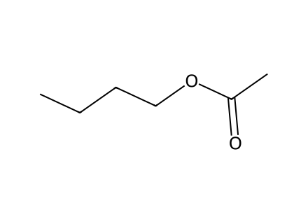 Butyl Acetate molecular structure